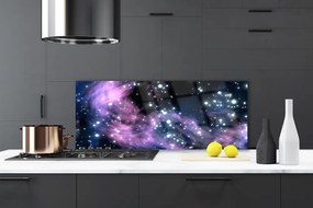 Panel Szklany do Kuchni Galaktyczna Podróż przez Kosmos