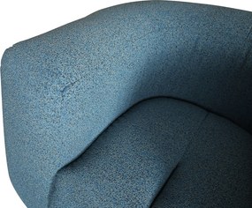 Designerska sofa z tkaniny szenilowej Nua N88-150