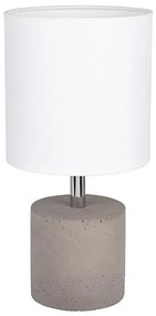 Spot-Light 6091936 - Lampa stołowa STRONG ROUND 1xE27/25W/230V beton