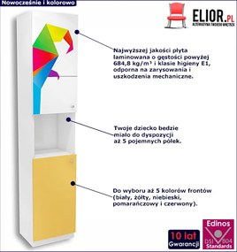 Regał dla dziecka na książki P8-Z40