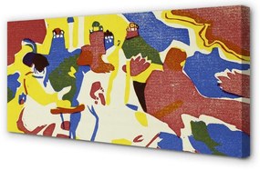 Duży obraz na płótnie Oriental (Orientalisches) - Wassily Kandinsky