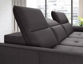 Narożnik MURILLO S Mini z elektryczną regulacją siedziska Lewostronny w tkaninie VOGUE 15 WERSAL