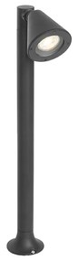 Zewnetrzna Nowoczesny klosz zewnętrzny czarny 60 cm IP44 regulowany - Ciara Nowoczesny Oswietlenie zewnetrzne