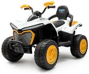 Baby Mix Elektryczny quad dla dzieci Strong 4 x 4, żółty