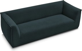Ciemnoniebieska sztruksowa sofa 242 cm Giorgia – Bobochic Paris