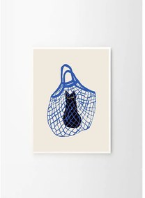 Plakat 30x40 cm The Cat’s In The Bag – The Poster Club