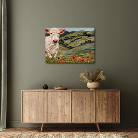 Obraz - Imitacja dzianego motywu (70x50 cm)