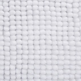 Biały dywanik łazienkowy 50x80 cm Bobble – Catherine Lansfield