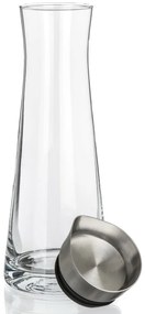 Karafka szklana z nalewką ze stali nierdzewnejDALEN 1000 ml
