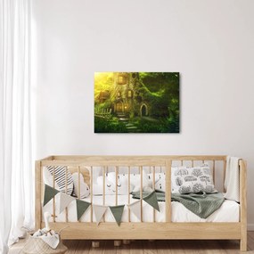Obraz - Bajkowy las (70x50 cm)