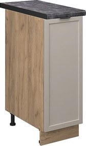 Szafka apteczna greybeige 30x60x82 fame-line