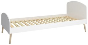 Białe łóżko dziecięce 90x200 cm Gaia – Tvilum