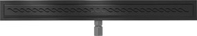 Mexen Flat M18 odpływ liniowy 100 cm, czarny - 1723100-15