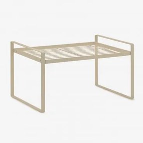 Półka Organizacyjna Z Żelaza Izarne Kremowa Tapioca & 35 Cm - Sklum