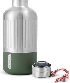 Butelka termiczna ze stali nierdzewnej w kolorze srebra 650 ml Explorer – Black + Blum