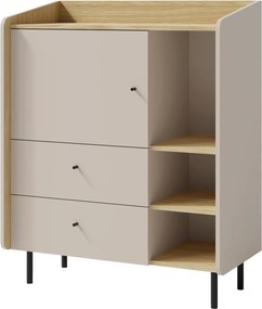 Komoda VETTA 95 cm do Salonu Sypialni Odcienie beżu