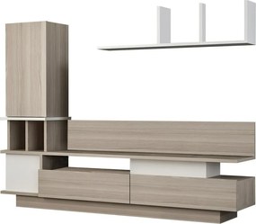 Ściana telewizyjna Como White and Cordoba