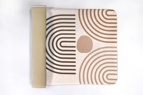 Antypoślizgowy dywanik łazienkowy Antypoślizgowy dywanik łazienkowy Geometryczny wzór