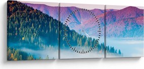 Obraz - Panorama 2 (z zegarem) (90x30 cm)