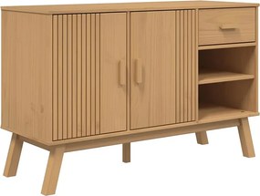 Klasyczna brązowa komoda na nóżkach L4-W88