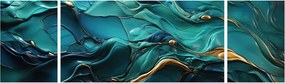 Obraz - Tekstury abstrakcyjne (170x50 cm)
