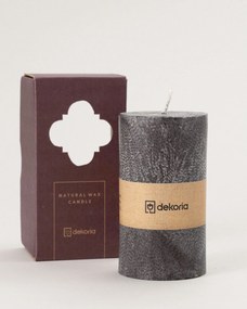 Świeca zapachowa palmowa walec Black