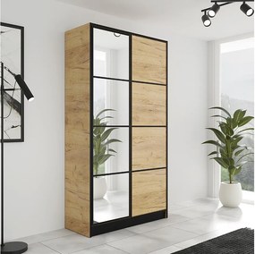 Szafa EDEN 2D M2 Dąb Craft Złoty