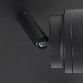 Inteligentny reflektor łazienkowy czarny IP44 z 3 WiFi GU10 - Ducha