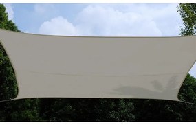 Beżowy żagiel przeciwsłoneczny 500x500 cm – Rojaplast