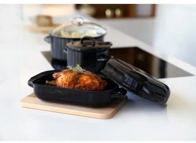 Sfinx Podwójna brytfanna emaliowana, 30 cm, 30 cm