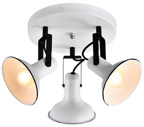 Prezent 75475 - Oświetlenie punktowe ANDORA 3xE14/40W/230V biały