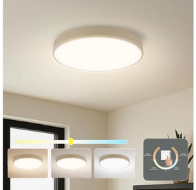 Brilagi - lampa sufitowa LED POOL LED/48W/230V 3000/4500/6000K śr. 40 cm beżowa