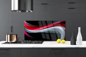 Szkło do Kuchni na Ścianę Minimalistyczny Wzór Abstrakcyjny