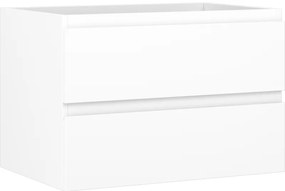 Mexen Orio szafka łazienkowa podumywalkowa 70 cm, 2 szuflady, biała mat - 91A10-07047-2-BFF01