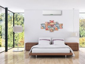 Obraz podróżnika (125x70 cm)