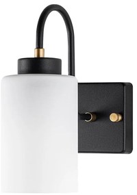 Czarno-biały kinkiet ø 10 cm Duzsuz – Opviq lights