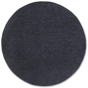 Dywan wełniany Villeroy &amp; Boch antracyt koło 200 cm x 200 cm