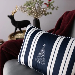 Poszewka na poduszkę Blue &amp; White Noel 60x40 cm