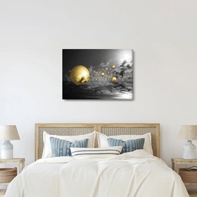 Obraz kul w kolorze ochry (70x50 cm)