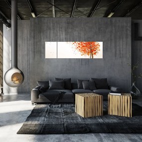 Obraz - Drzewo na wietrze (170x50 cm)