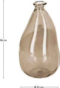Brązowy wazon (wysokość 36 cm) Brenna – Kave Home