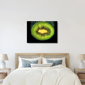 Obraz - szczegół kiwi w wodzie (70x50 cm)