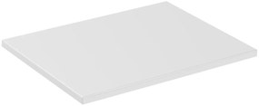 Biały blat do szafek łazienkowych 60 cm - Edar 5X