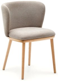 Jasnobrązowe krzesło Ciselia – Kave Home