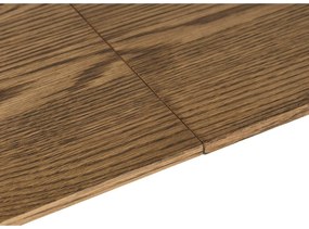 Rozkładany stół z blatem w dekorze dębu 95x190 cm Baro – Unique Furniture