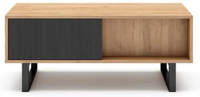 Stolik w dekorze dębu 55x110 cm Madona – Marckeric
