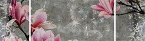 Obraz z kwiatami (170x50 cm)