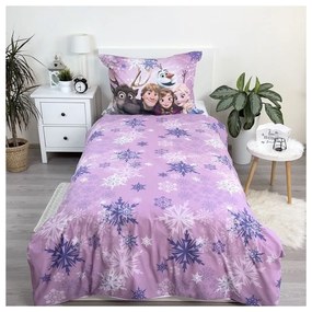 Bawełniana pościel dziecięca jednoosobowa 140x200 cm Frozen – Jerry Fabrics