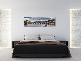 Obraz Mostu Karola (170x50 cm)