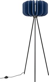 Granatowa lampa podłogowa Z3-D92